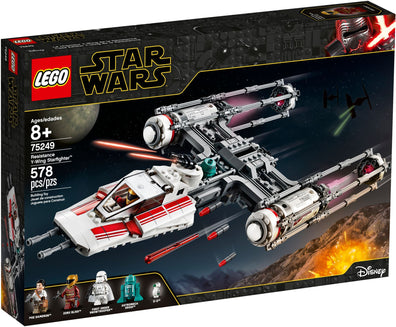 LEGO Set-Resistance Y-Wing Starfighter-Star Wars / Star Wars Episode 9-75249-1-Creative Brick Builders
